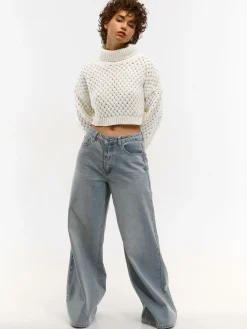 GATE Rozszerzony krótki golf| Swetry I Bluzy·Swetry|Swetry I Bluzy·Dzianinowe Golfy