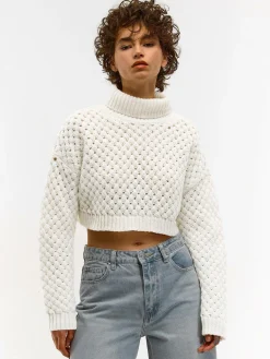 GATE Rozszerzony krótki golf| Swetry I Bluzy·Swetry|Swetry I Bluzy·Dzianinowe Golfy