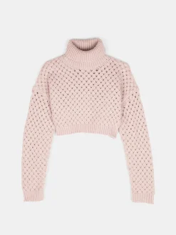 GATE Rozszerzony krótki golf| Koszulki I Topy·Golfy|Swetry I Bluzy·Swetry