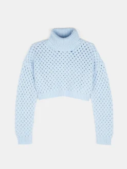 GATE Rozszerzony krótki golf| Koszulki I Topy·Golfy|Swetry I Bluzy·Swetry