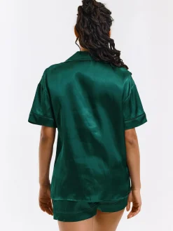 GATE Satynowa koszula od piżamy| Bielizna·Bielizna Nocna