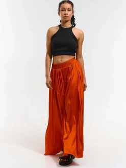 GATE Satynowa spódnica maxi| Kategorie·Spódnice ☀️