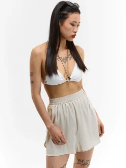 GATE Satynowe spodenki| Spodnie·Spodenki ☀️