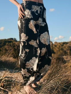 GATE Satynowe spodnie| Spodnie·Spodnie