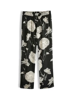 GATE Satynowe spodnie| Spodnie·Spodnie