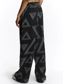 GATE Satynowe spodnie| Spodnie·Spodnie