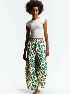 GATE Satynowe spodnie| Spodnie·Spodnie