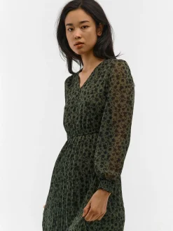 GATE Siateczkowa sukienka z nadrukiem| Kategorie·Sukienki