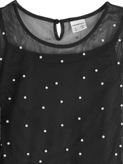 GATE Siateczkowa sukienka z perłami|Dzieci Dziewczynki·Sukienki