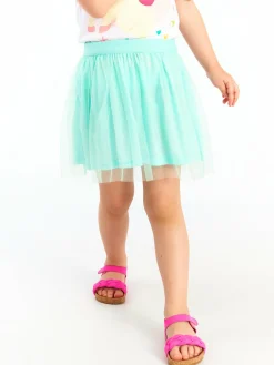 GATE Siatkowa spódnica z lśniącymi kropkami|Dzieci Dziewczynki·Ostatnie Sztuki Ubrania Dla Dziewczynek|Dziewczynki·Spódnice ☀️