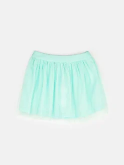 GATE Siatkowa spódnica z lśniącymi kropkami|Dzieci Dziewczynki·Ostatnie Sztuki Ubrania Dla Dziewczynek|Dziewczynki·Spódnice ☀️