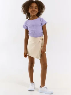 GATE Skort bawełniany|Dzieci Dziewczynki·Ostatnie Sztuki Ubrania Dla Dziewczynek|Dziewczynki·Spódnice ☀️