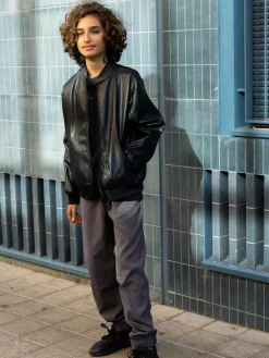 GATE Skórzana kurtka|Dzieci Chłopcy·Kurtki I Płaszcze