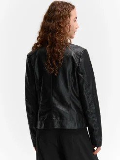 GATE Skórzana kurtka| Kurtki I Płaszcze·Kurtki Przejściowe