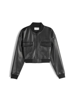 GATE Skórzana kurtka| Kurtki I Płaszcze·Kurtki Przejściowe