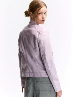 GATE Skórzana kurtka| Kurtki I Płaszcze·Kurtki Przejściowe