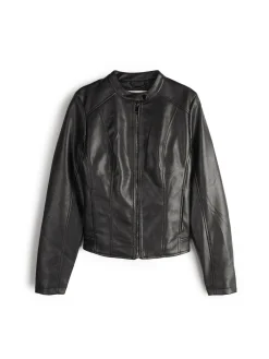 GATE Skórzana kurtka| Kurtki I Płaszcze·Kurtki Przejściowe