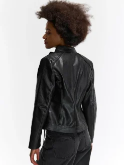 GATE Skórzana kurtka| Kurtki I Płaszcze·Kurtki Przejściowe|Kurtki I Płaszcze·Pikowana Kurtka