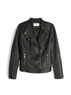 GATE Skórzana kurtka| Kurtki I Płaszcze·Kurtki Przejściowe