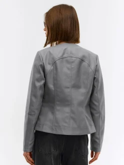 GATE Skórzana kurtka| Kurtki I Płaszcze·Kurtki Przejściowe