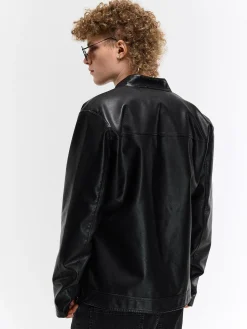 GATE Skórzana kurtka| Kurtki I Płaszcze·Kurtki Przejściowe