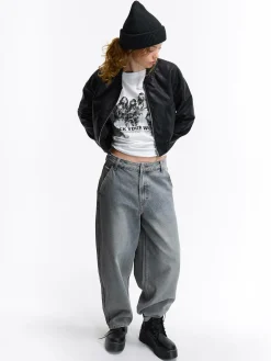 GATE Skórzana kurtka bomberka| Kurtki I Płaszcze·Kurtki Przejściowe|Kurtki I Płaszcze·Bomber