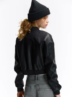 GATE Skórzana kurtka bomberka| Kurtki I Płaszcze·Kurtki Przejściowe|Kurtki I Płaszcze·Bomber