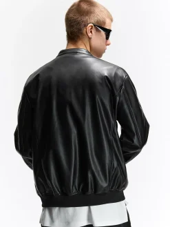 GATE Skórzana kurtka bomberka| Kurtki I Płaszcze·Kurtki Przejściowe