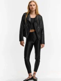 GATE Skórzana kurtka motocyklowa| Kurtki I Płaszcze·Kurtki Przejściowe|Kurtki I Płaszcze·Pikowana Kurtka