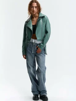 GATE Skórzana kurtka motocyklowa| Kurtki I Płaszcze·Kurtki Przejściowe