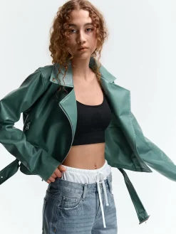 GATE Skórzana kurtka motocyklowa| Kurtki I Płaszcze·Kurtki Przejściowe