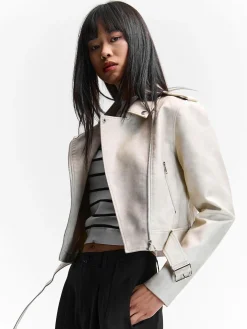 GATE Skórzana kurtka motocyklowa| Kurtki I Płaszcze·Kurtki Przejściowe