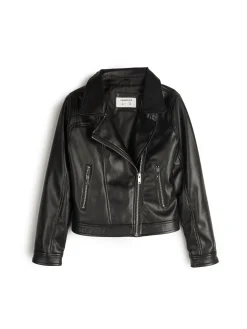 GATE Skórzana kurtka motocyklowa|Dzieci Dziewczynki·Kurtki I Płaszcze