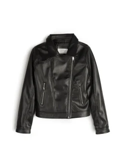 GATE Skórzana kurtka motocyklowa|Dzieci Dziewczynki·Kurtki I Płaszcze