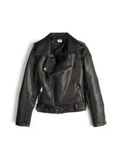 GATE Skórzana kurtka motocyklowa|Dzieci Dziewczynki·Kurtki I Płaszcze