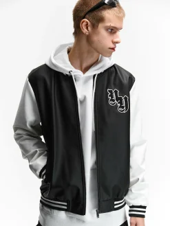 GATE Skórzana kurtka z naszywką| Kurtki I Płaszcze·Kurtki Przejściowe