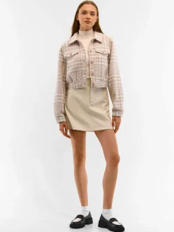 GATE Skórzana mini spódniczka| Kategorie·Spódnice ☀️