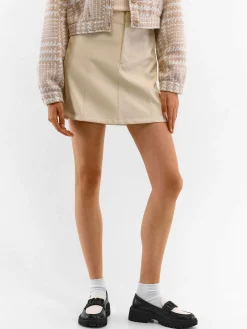 GATE Skórzana mini spódniczka| Kategorie·Spódnice ☀️