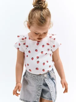 GATE Spódnica dżinsowa z szortami|Dzieci Dziewczynki·Spódnice ☀️|Dziewczynki·Szorty ☀️