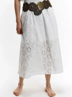 GATE Spódnica midi Madera| Kategorie·Spódnice ☀️