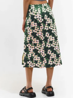 GATE Spódnica midi w kwiaty| Kategorie·Spódnice ☀️