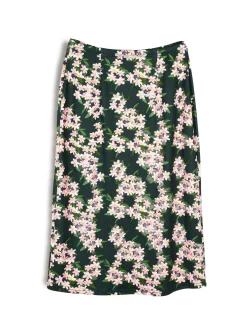 GATE Spódnica midi w kwiaty| Kategorie·Spódnice ☀️