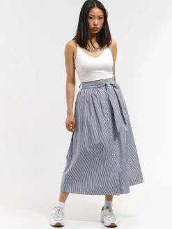 GATE Spódnica midi w paski| Kategorie·Spódnice ☀️