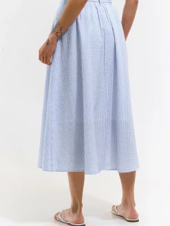 GATE Spódnica midi w paski| Kategorie·Spódnice ☀️