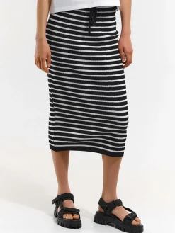 GATE Spódnica midi w paski| Kategorie·Spódnice ☀️