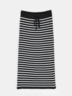 GATE Spódnica midi w paski| Kategorie·Spódnice ☀️