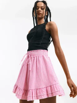 GATE Spódnica mini w paski| Kategorie·Spódnice ☀️