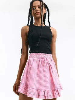 GATE Spódnica mini w paski| Kategorie·Spódnice ☀️