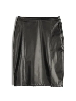 GATE Spódnica mini z imitacji skóry| Kategorie·Spódnice ☀️