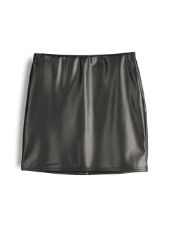 GATE Spódnica mini z imitacji skóry| Kategorie·Spódnice ☀️